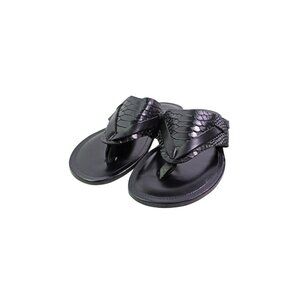 Roberto Black Men’s Italian Leather Sandals Shoes